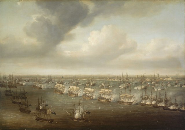 Battle of Copenhagen by Nicholas Pocock