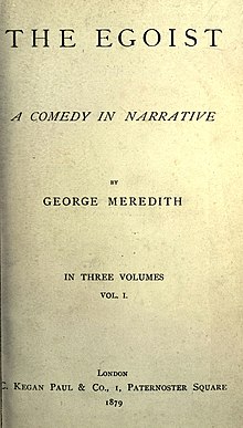 Essay on comedy george meredith