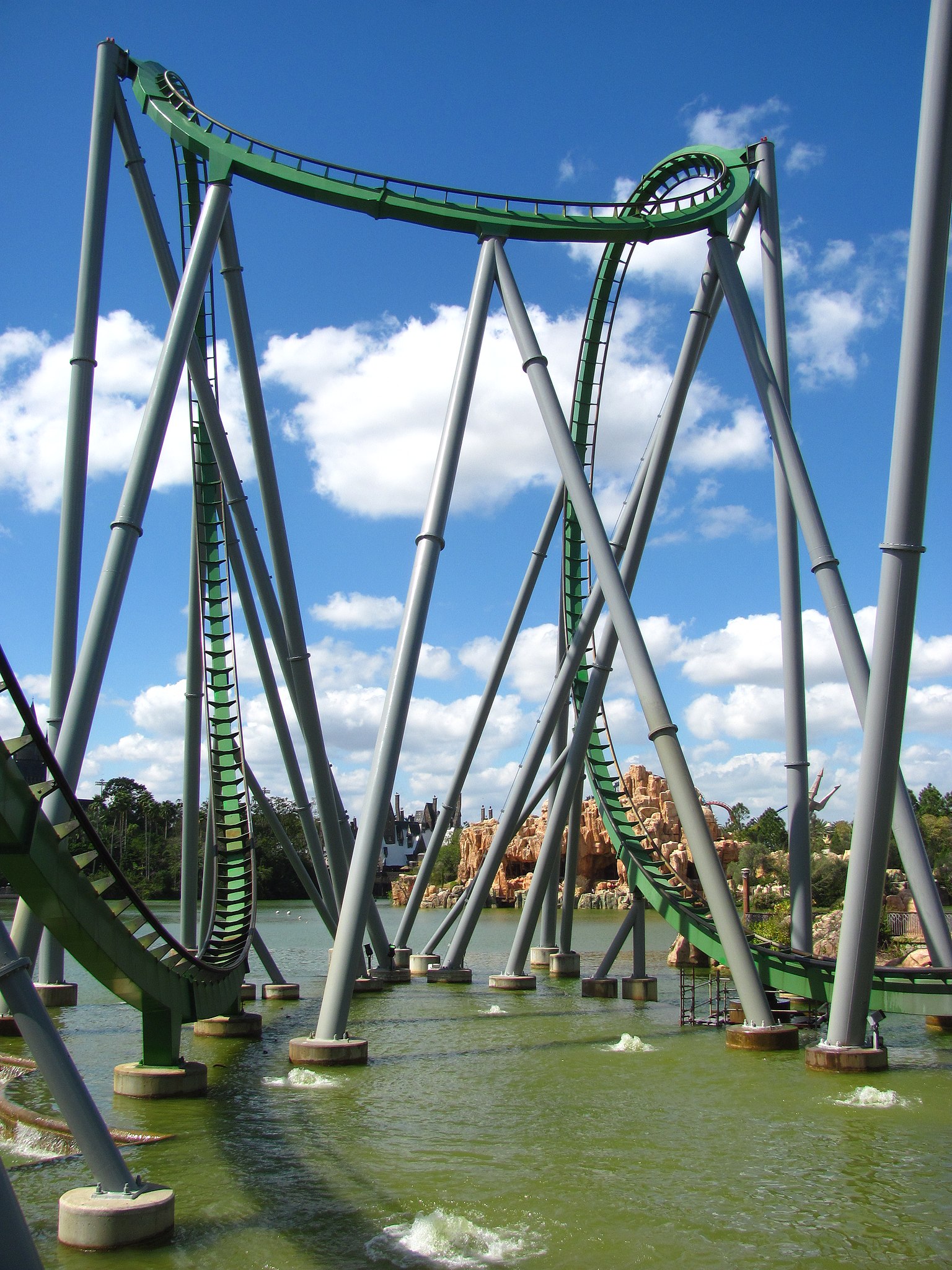 The Incredible Hulk Coaster - Wikipedia