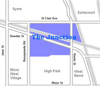 <span class="mw-page-title-main">The Junction</span> Neighbourhood in Toronto, Ontario, Canada