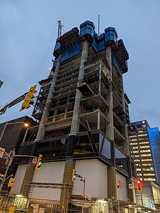<span class="mw-page-title-main">The One (Toronto)</span> Supertall skyscraper in Toronto