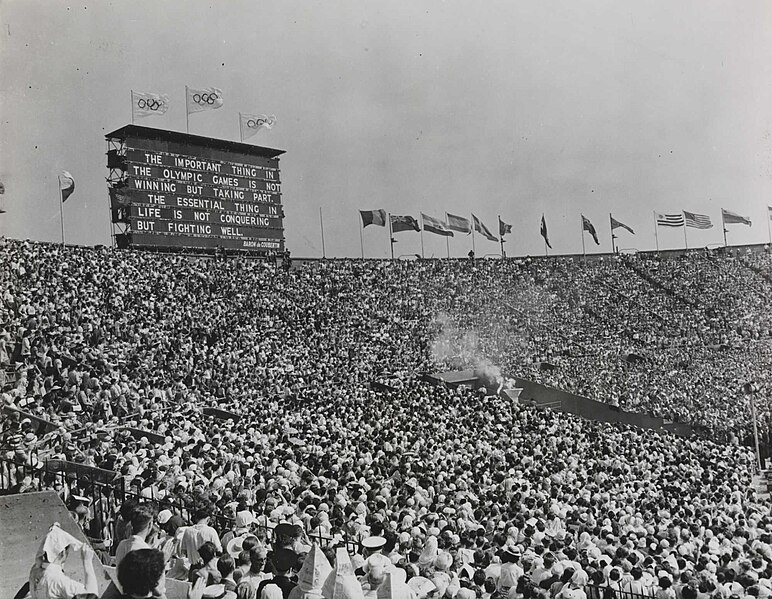 File:The XIV Olympic Games opens in London, 1948.jpg