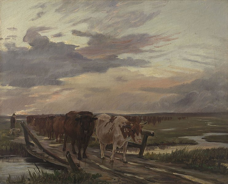 File:Theodor Philipsen - A Cow-drove - NG.M.01940 - National Museum of Art, Architecture and Design.jpg