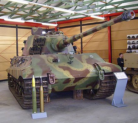 A Tiger tank in the German Tank Museum