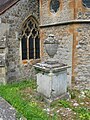 The eighteenth-century tomb of Frances Madocks outside the Church of St James in North Cray. ([842])