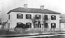 The Denison Bellevue estate c. 1885. The home was built for George Taylor Denison after he served in Canadian militia in 1815. TorontoDenisonEstateBellevue.jpg