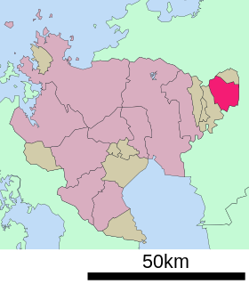 Localização de Tosu