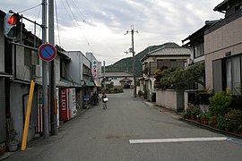 Quartier près de la gare Tsurui.