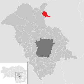 Poloha obce Tulwitz v okrese Graz-okolie (klikacia mapa)