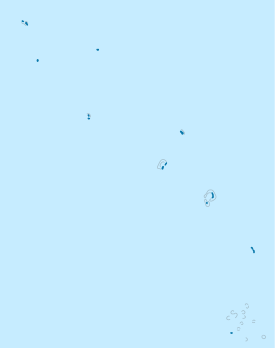 Нукулаелае. Карта розташування: Тувалу