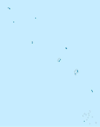 Funafuti ubicada en Tuvalu