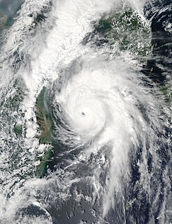 Typhoon Kompasu (2010) Pacific typhoon in 2010