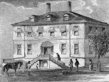 The US Treasury Building (built 1804)