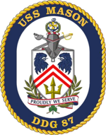 USS Mason DDG-87 Crest.png