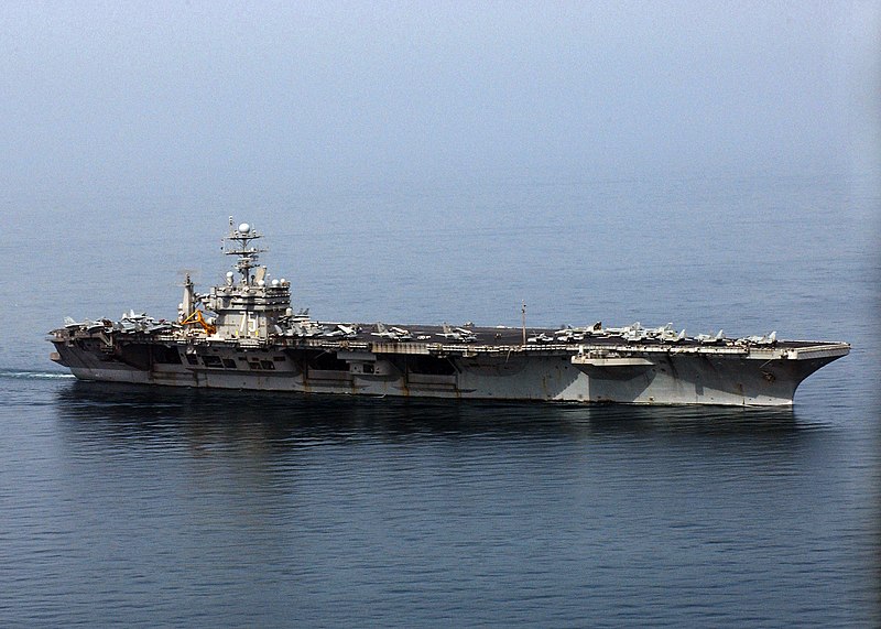File:US Navy 050204-N-5345W-010 The Nimitz-class aircraft carrier USS Harry S. Truman (CVN 75) underway in the open waters of the Persian Gulf.jpg