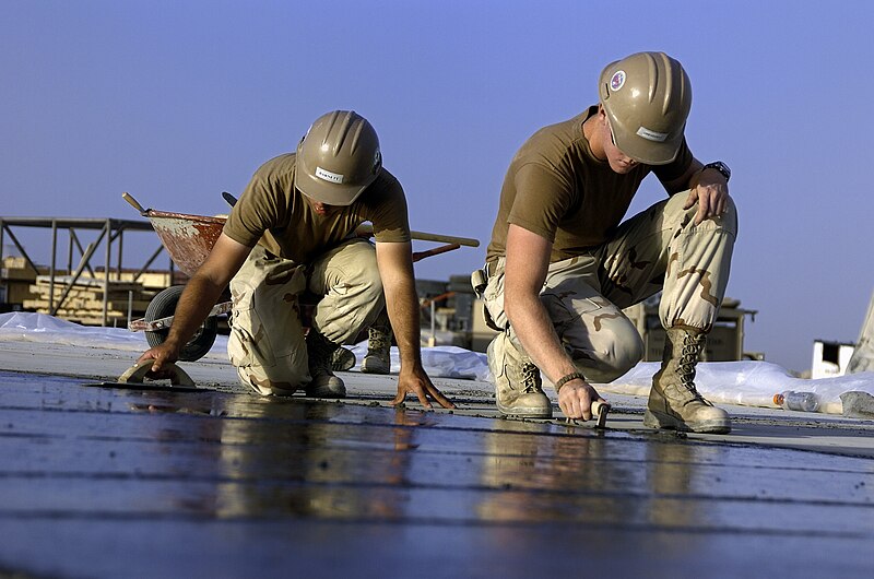 File:US Navy 100925-N-6436W-105 Seabees assigned to Naval Mobile Construction Battalion (NMCB) 40.jpg