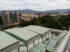 Vue sur le mont Jali depuis Kigali.