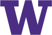 University of Washington Purple Block W logo.svg