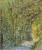 Đường rừng, 1887, Bảo tàng Van Gogh, Amsterdam (F309)