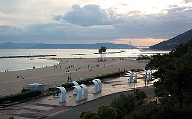 Suma Beach, Kobe, Hyogo.