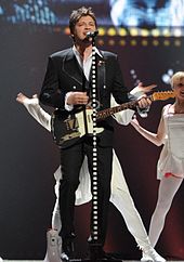 Vlatko Ilievski beim Eurovision Song Contest 2011