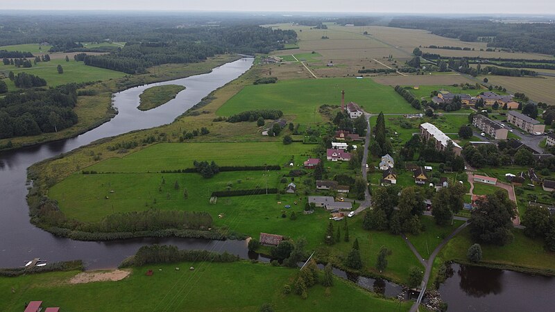 File:Voore village in Estonia, august 2021.jpg