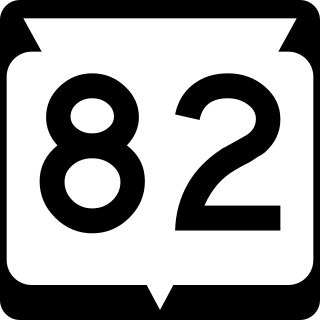 <span class="mw-page-title-main">Wisconsin Highway 82</span> State highway in Wisconsin, United States