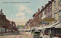 Water Street, Looking West, Gardiner, ME.jpg