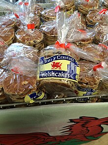 Welsh cakes produced by Tan y Castell Welsh cakes produced by Tan y Castell.jpg