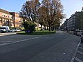 Wiesendamm, Blick von der Stichkanalbrücke in Richtung der Kreuzung Hufnerstraße