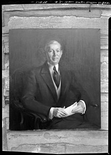 Portrait of William H. Hays by Marie Goth, circa 1948, photo courtesy of Indiana University Lilly Library William Harrison Hays.jpg