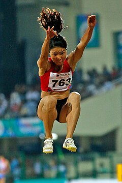 Zlatý medailista žen, skok do dálky, Bui Thi Thu Of Vietnam.jpg