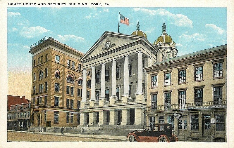 File:York County, Pennsylvania, Courthouse 1915.jpg