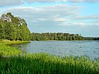 Recreational reservoir in Jedlnia-Letnisko at the edge of Kozienice Landscape Park