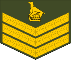 Staff sergeant(Zimbabwe National Army)