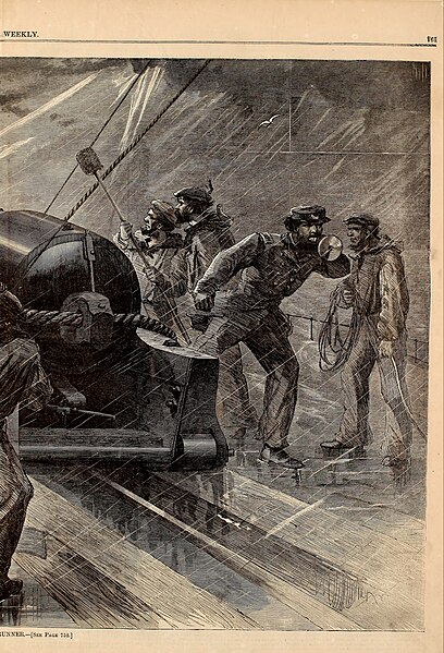 File:"Chase of a Blockade Runner" (unidentified artist, Harper's Weekly, November 26, 1864, pp. 760–761) 02.jpg