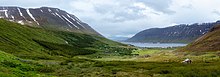 Bukt som grenser til Ísafjörður.