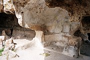 Єскі-Кермен печерний комплекс Судилище. Алтарна частина.jpg