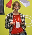 Ася Казанцева на Geek Picnic 2016 SPb (cropped).jpg