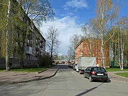 Vista da via Vladimirskaya verso via Vosstaniya