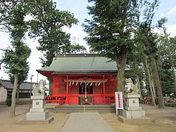 小野神社 (多摩市) 拝殿.JPG