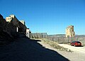 Vista general de la entrada al Complejo histórico-artístico de las ruinas de Moya (Cuenca).