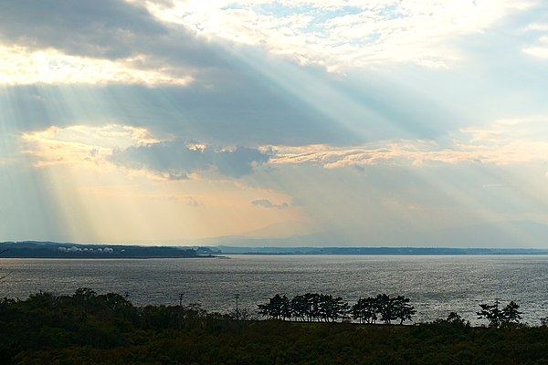 Lake Ogawara from Tōhoku town