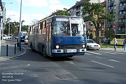 172-es busz a Kosztolányi Dezső téren