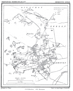 Gemeente Oerle v roce 1867 [1]