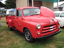 Front view of the truck.