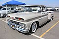 1960 Chevrolet Stepside. A stepside has the wheel wells outside the bed.]]