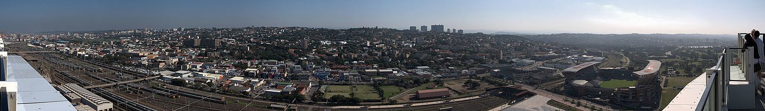 Panoramatická fotografia mesta Durban