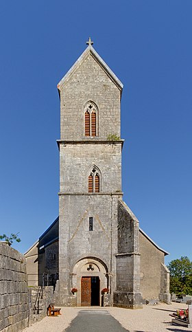 A Saint-Dizier Church of Saint-Dizier-l'Évêque cikk illusztráló képe