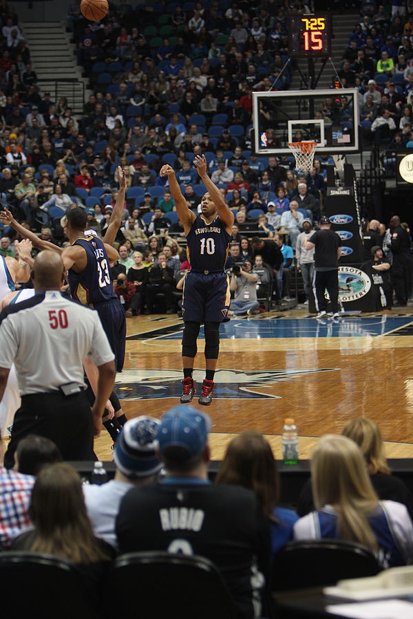 Gordon with the Pelicans in January 2014